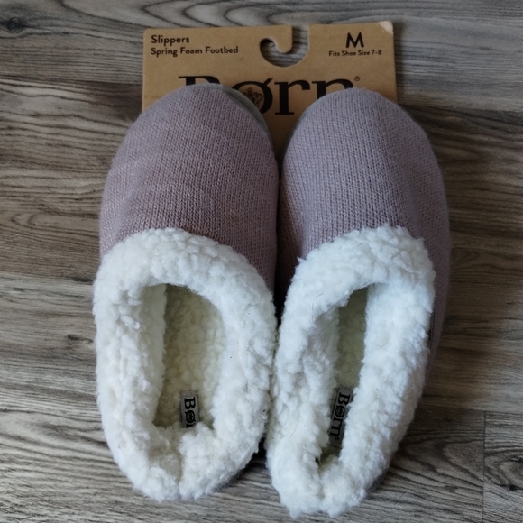 Born Womens Spring Form Footbed Pink Comfort Slippers Size Medium 7 - 8 - Picture 1 of 4